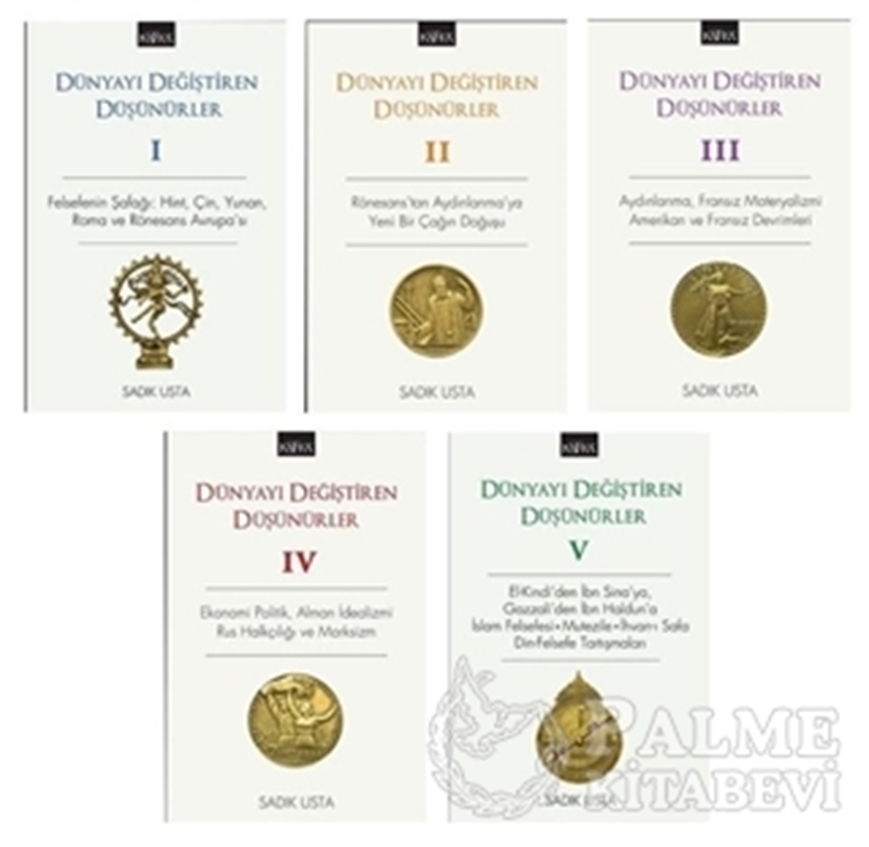 resm Dünyayı Değiştiren Düşünürler (5 Cilt Takım)
