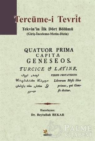 Resim Tercüme-i Tevrìt