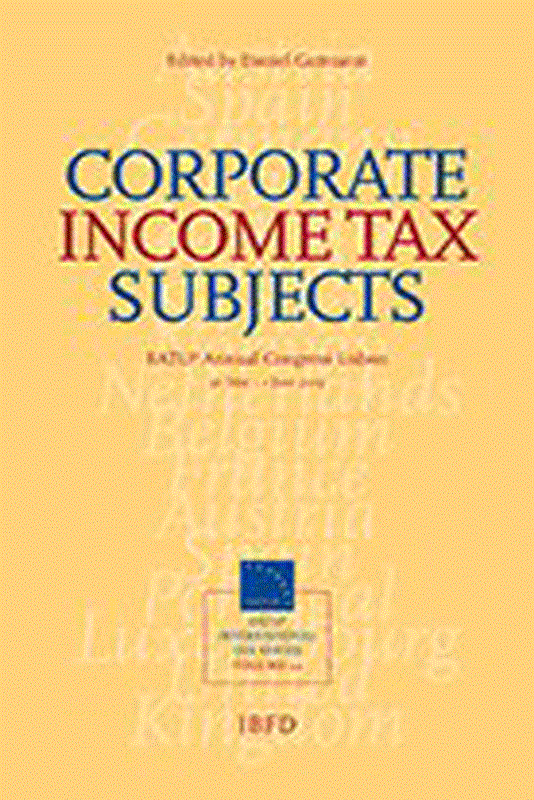 resm Corporate Income Tax Subjects