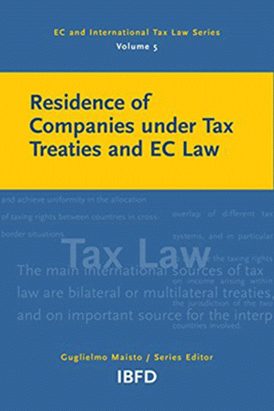 resm Residence of Companies under Tax Treaties and EC Law