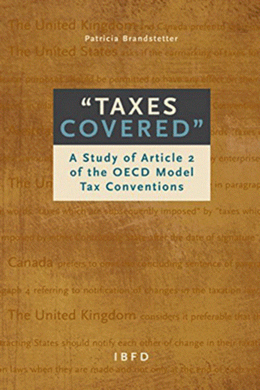 resm Taxes Covered": A Study of Article 2 of the OECD Model Tax Conventions