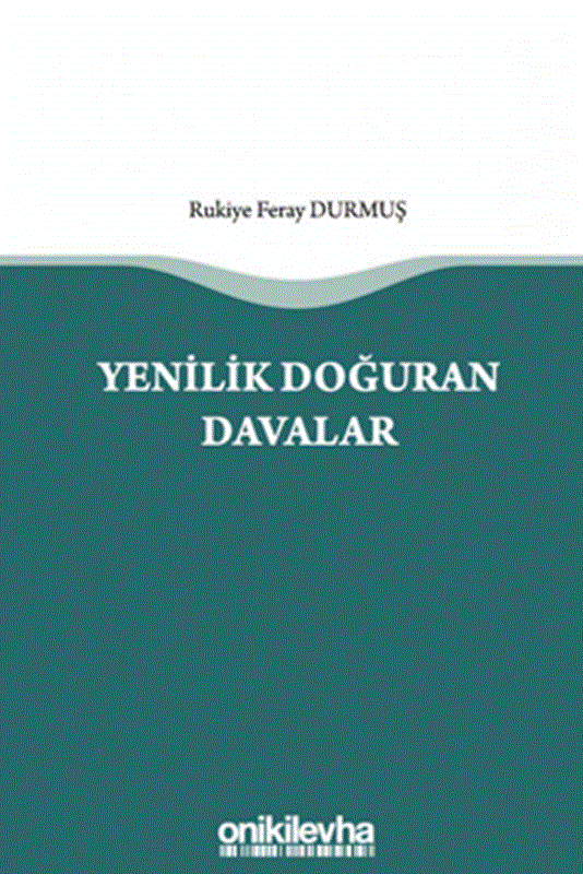 resm Yenilik Doğuran Davalar
