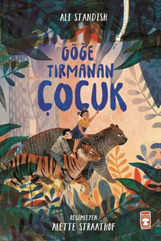 resm Göğe Tırmanan Çocuk