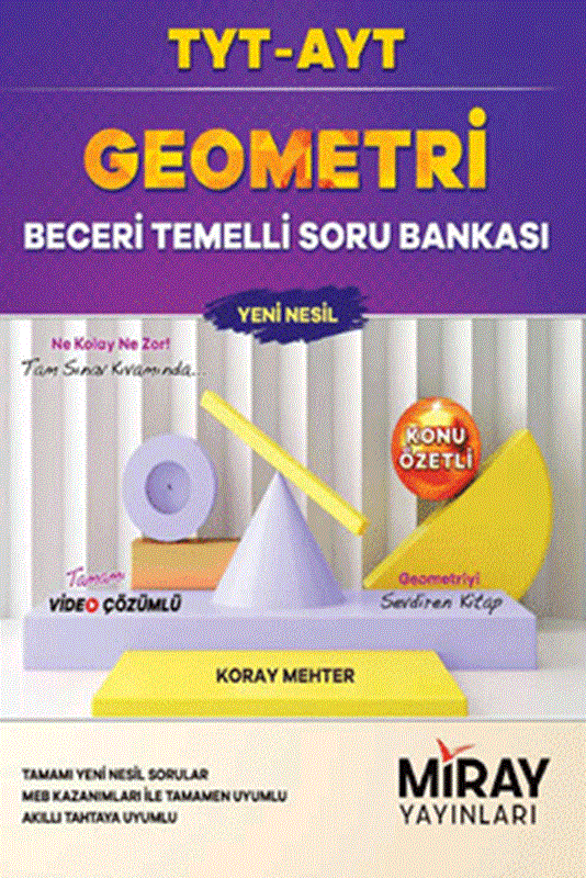 resm TYT AYT Geometri Beceri Temelli Soru Bankası