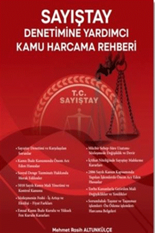 resm Sayıştay Denetimine Yardımcı Kamu Harcama Rehberi