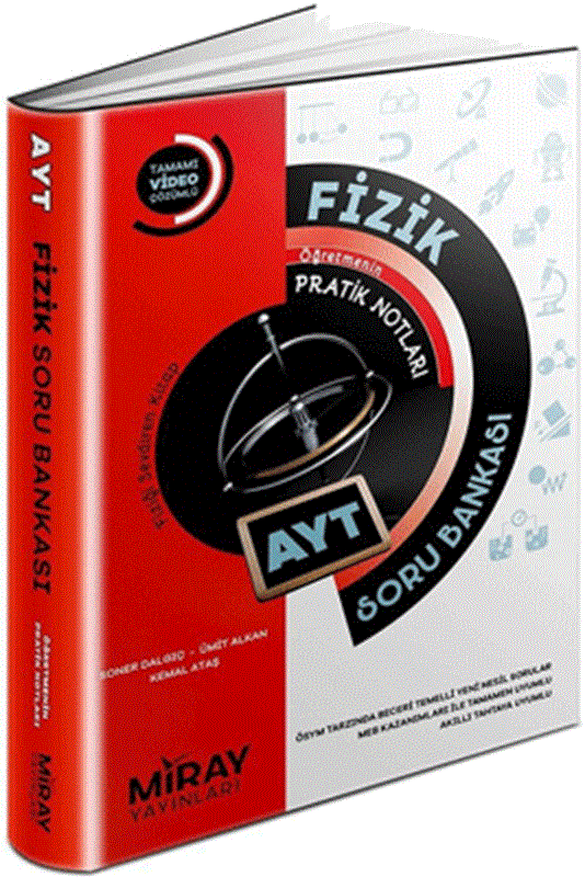 resm Miray Yayınları AYT Fizik Soru Bankası