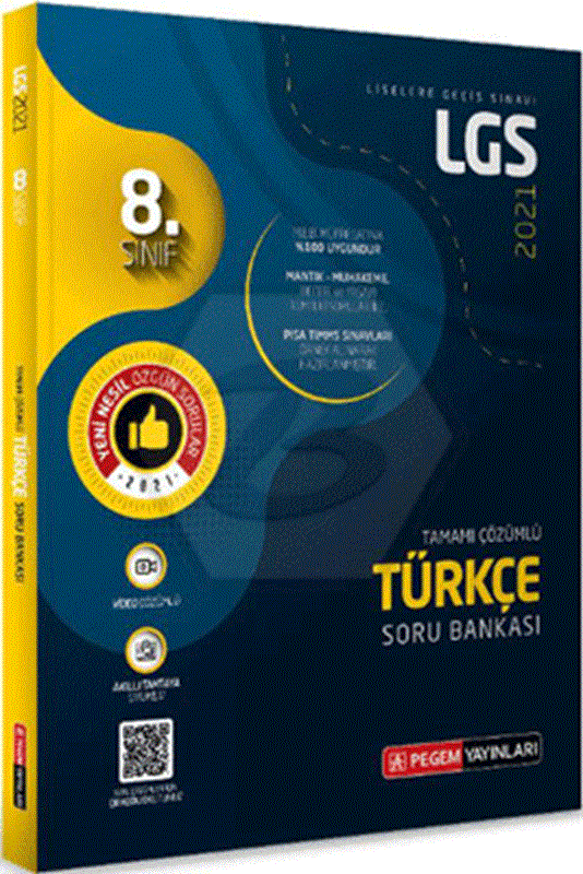 resm LGS Türkçe Tamamı Çözümlü Soru Bankası