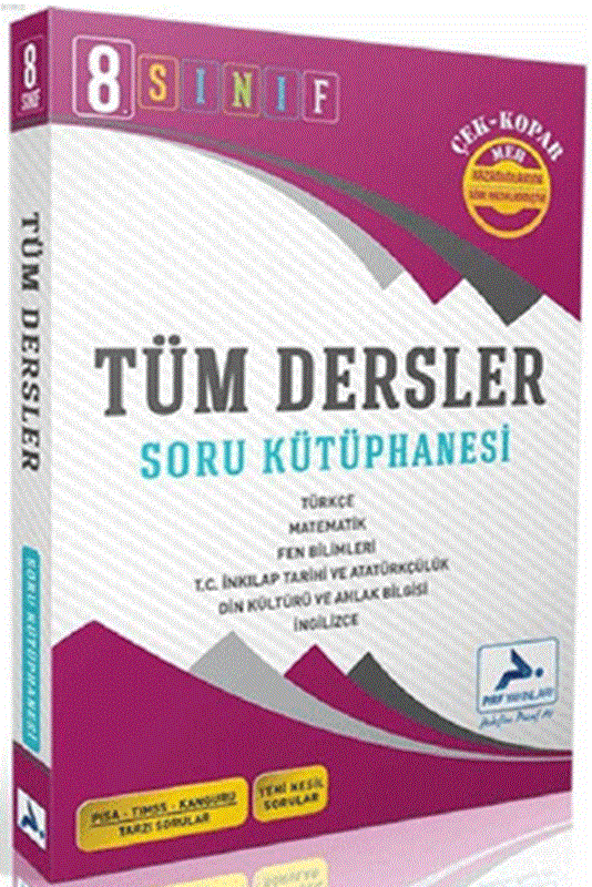 resm 8. Sınıf Tüm Dersler Soru Kütüphanesi Çek Kopar
