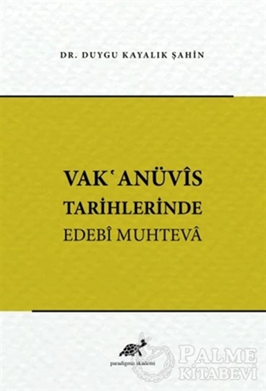 resm Vak'anüvis Tarihlerinde Edebi Muhteva