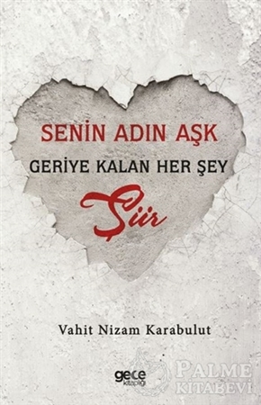 Resim Senin Adın Aşk - Geriye Kalan Her Şey Şiir