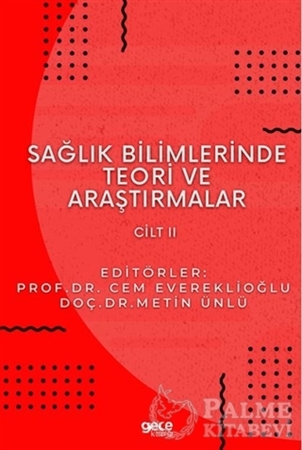 Resim Sağlık Bilimlerinde Teori ve Araştırmalar Cilt 2