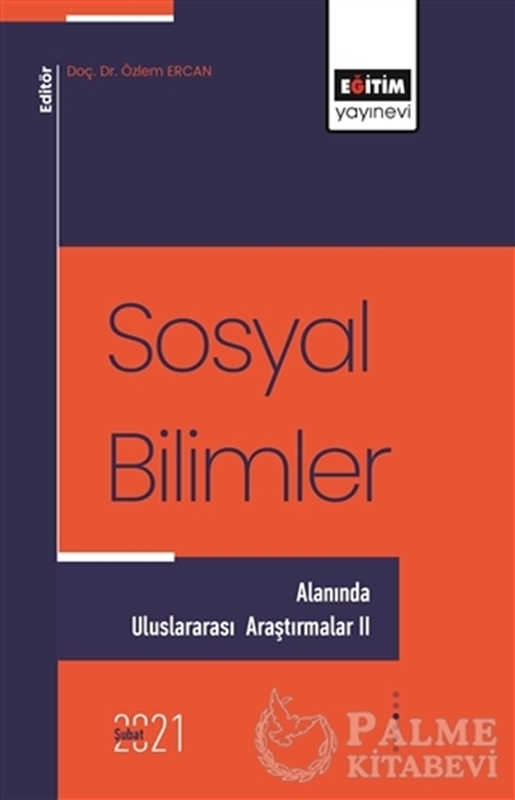 resm Sosyal Bilimler - Alanında Uluslararası Araştırmalar 2