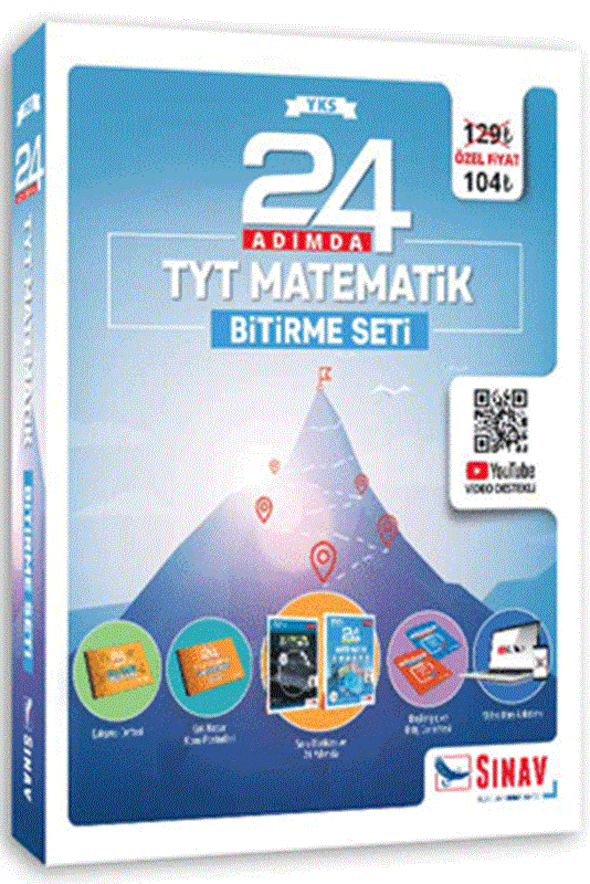resm YKS TYT Matematik 24 Adımda Bitirme Seti