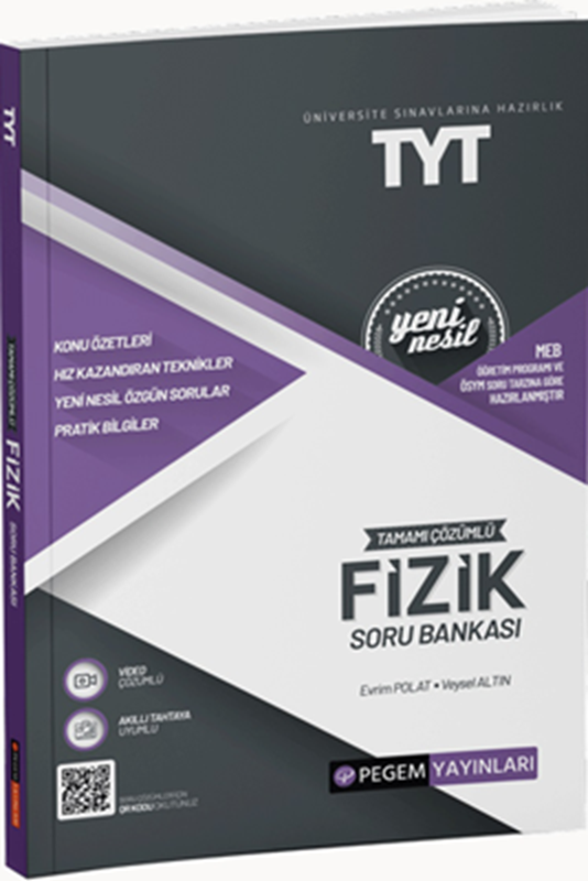 resm TYT Tamamı Çözümlü Fizik Soru Bankası