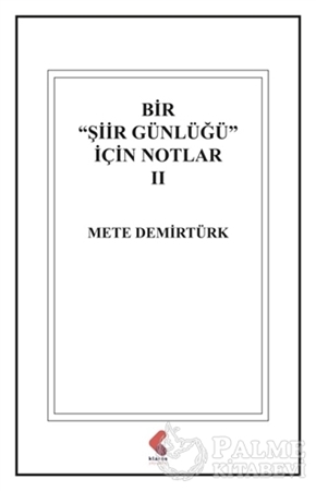 Resim Bir "Şiir Günlüğü" İçin Notlar 2
