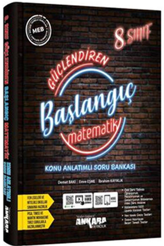 resm 8. Sınıf Matematik Güçlendiren Konu Anlatımlı Soru Bankası