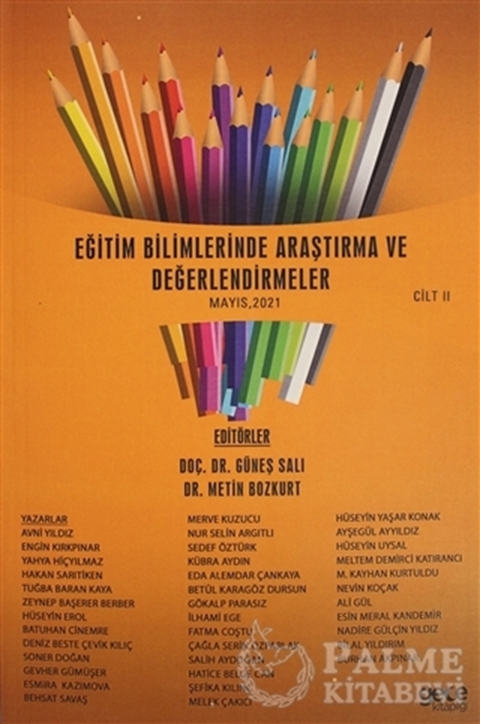 resm Eğitim Bilimlerinde Araştırma ve Değerlendirmeler Cilt 2