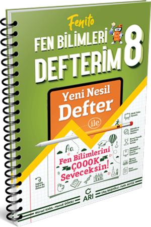 Resim 8.Sınıf Fenito Fen Bilimleri Defterim