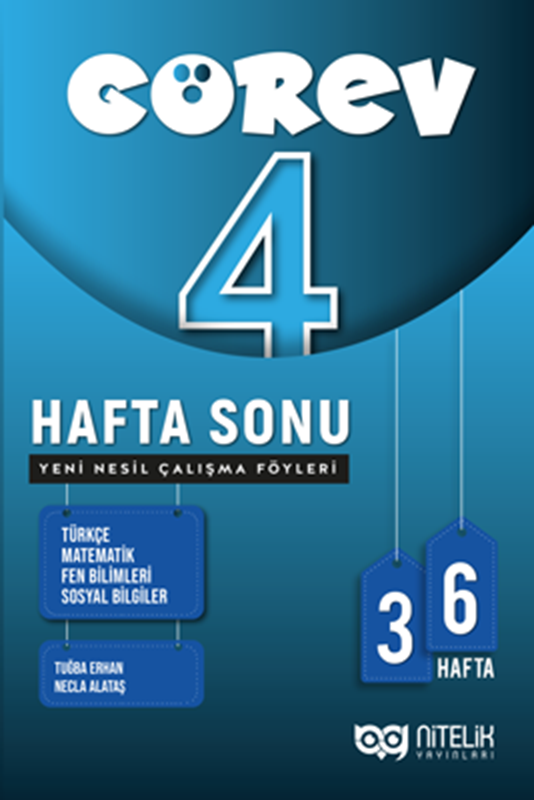 resm 4. Sınıf Görev Hafta Sonu Yeni Nesil Çalışma Föyleri