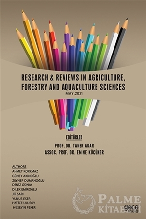 Resim Research Reviews In Agriculture, Forestry and Aquaculture Sciences, May