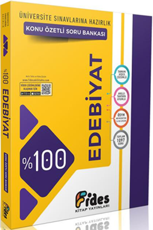 resm Tüm ÖSYM Sınavlarına Hazırlık %100 Edebiyat Konu Özetli Soru Bankası