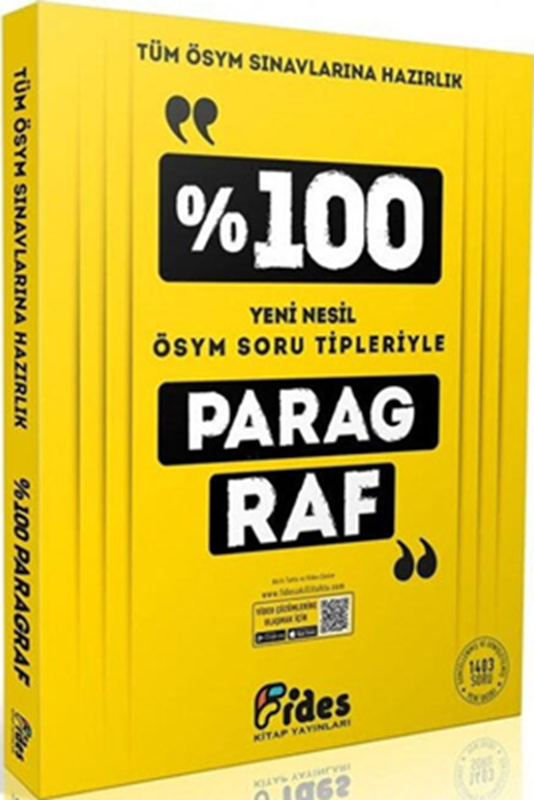 resm %100 ÖSYM Soru Tipleriyle Paragraf