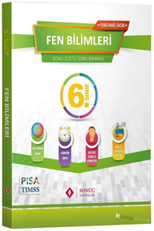 resm 6. Sınıf Fen Bilimleri Kazanım Merkezli Soru Kitapçığı Seti