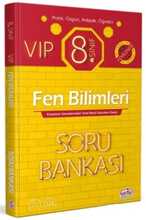 Resim 8.Sınıf VİP Fen Bilimleri Özetli Lezzetli Soru Bankası 2022