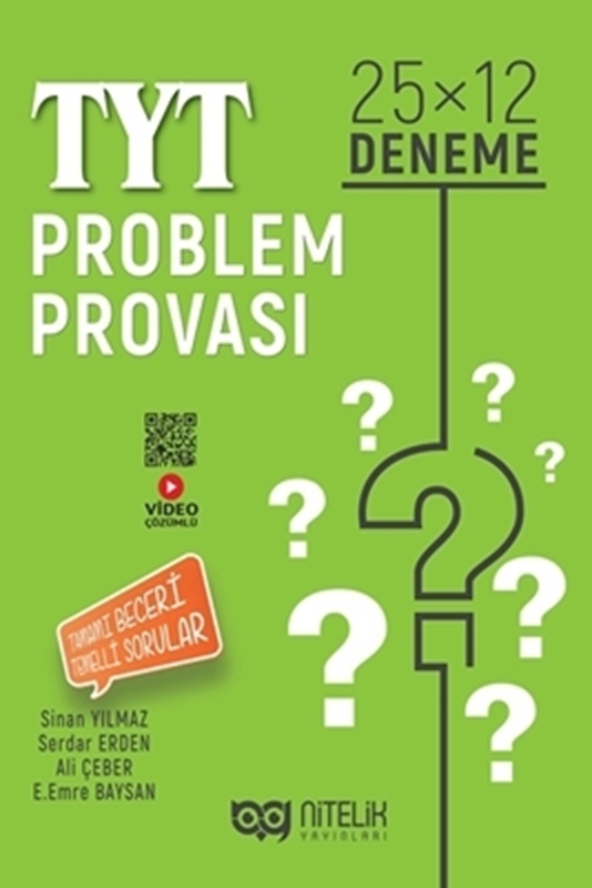 resm TYT Problem Provası 25 x 12 Deneme