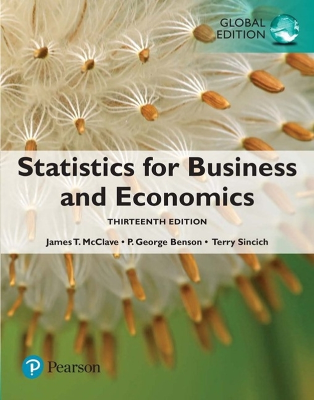 resm Digital Access Code - MyLab McClave Statistics for Business and Economics 13e Access Card With e-Text