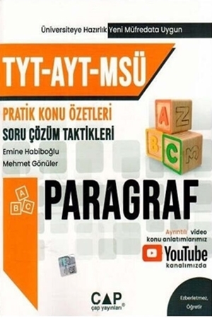 Resim TYT AYT MSÜ Paragraf Konu Özetli Soru Çözümleri