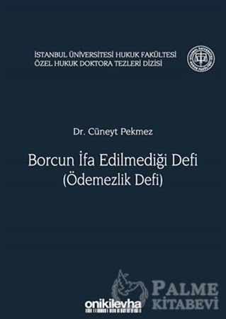 Resim Borcun İfa Edilmediği Defi (Ödemezlik Defi)