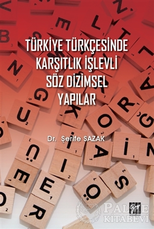 resm Türkiye Türkçesinde Karşıtlık İşlevli Söz Dizimsel Yapılar