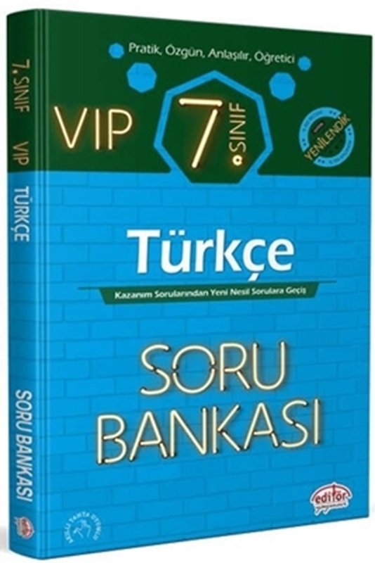 resm 7. Sınıf VIP Türkçe Soru Bankası