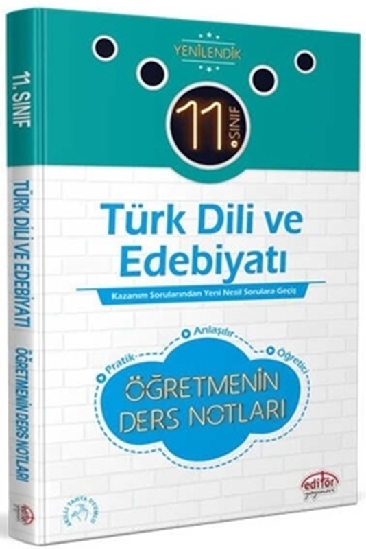 resm 11. Sınıf Türk Dili ve Edebiyatı Öğretmenin Ders Notları