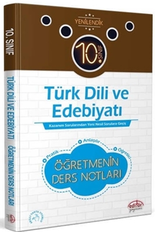resm 10. Sınıf Türk Dili ve Edebiyatı Öğretmenin Ders Notları