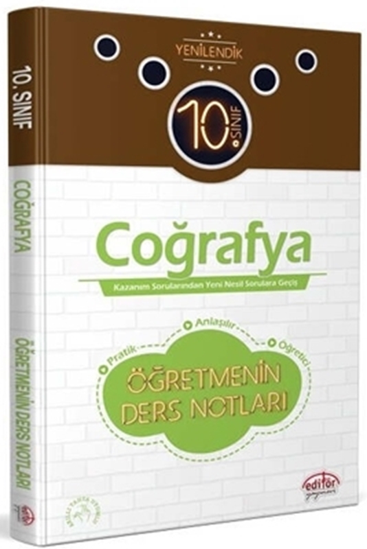 resm 10. Sınıf Coğrafya Öğretmenin Ders Notları