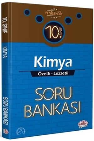 Resim 10. Sınıf Kimya Özetli Lezzetli Soru Bankası