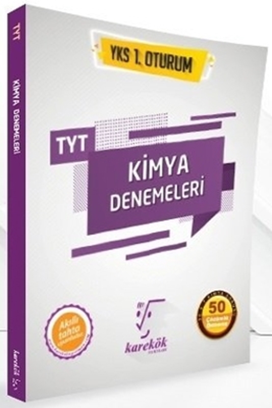 resm YKS TYT Kimya 50 Deneme Çözümlü