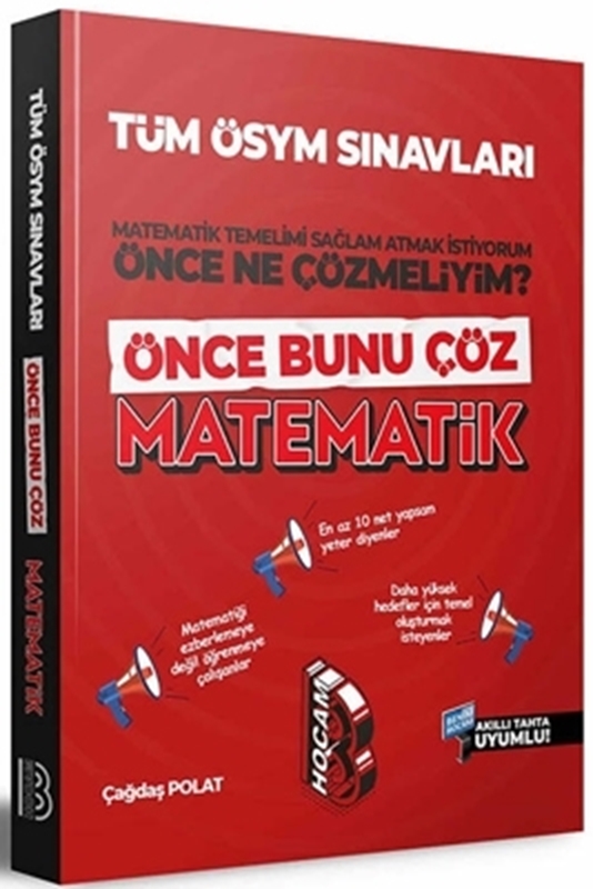 resm Tüm ÖSYM Sınavları İçin Önce Bunu Çöz Matematik Soru Bankası
