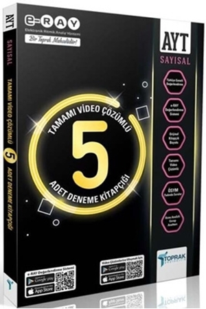 Resim Toprak Yayıncılık AYT 5'Lİ Paket Deneme (Sayısal)