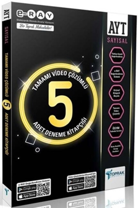 resm Toprak Yayıncılık AYT 5'Lİ Paket Deneme (Sayısal)