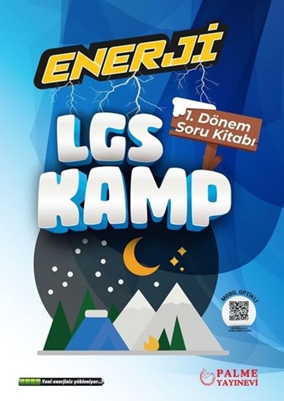 resm Palme Yayınevi Enerji LGS Kamp 1. Dönem Soru Kitabı