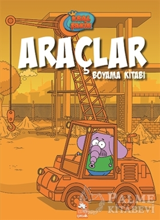 Resim Kral Şakir Araçlar Boyama Kitabı