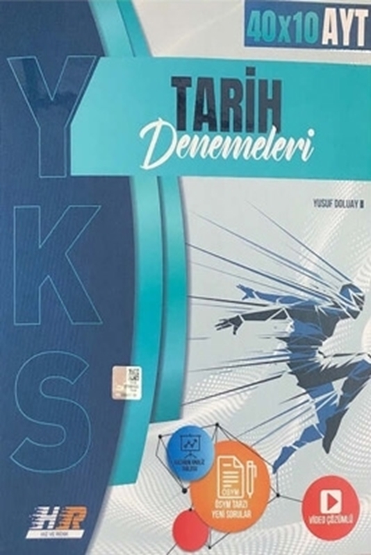resm Hız ve Renk Yayınları AYT Tarih 40*10 Deneme