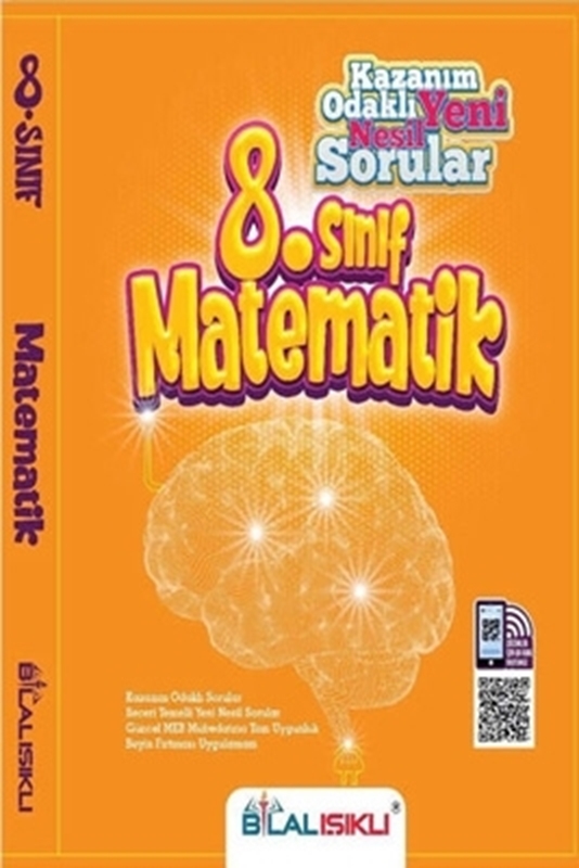 resm Bilal Işıklı Yayınları 8.Sınıf Matematik Kazanım Odaklı Soru Bankası