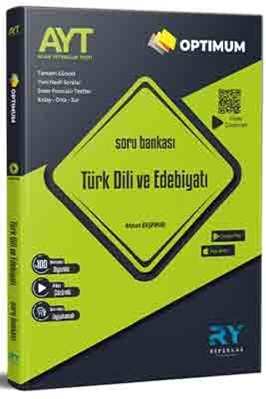 resm Referans Yayınları OPTİMUM AYT Türk Dili ve Edebiyatı Soru Bankası Akıllı Tahta Uyumlu