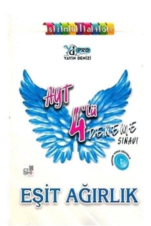 Resim Yayın Denizi AYT Eşit Ağırlık 4 lü Pro Deneme