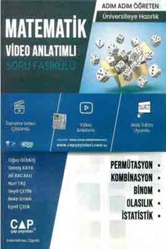 resm Çap Yayınları Permütasyon Kombinasyon Binom Olasılık İstatistik