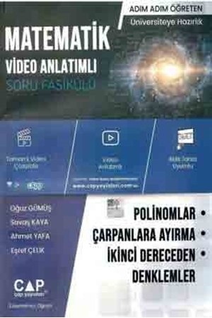 Resim Çap Yayınları Polinomlar Çarpanlara Ayırma İkinci Dereceden Denklemler
